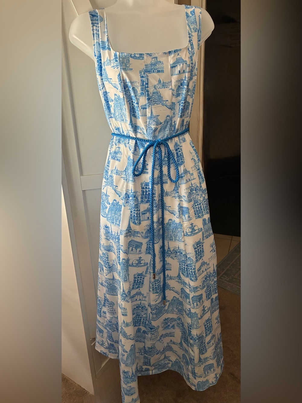 Karl Lagerfeld Paris sleeveless toile print